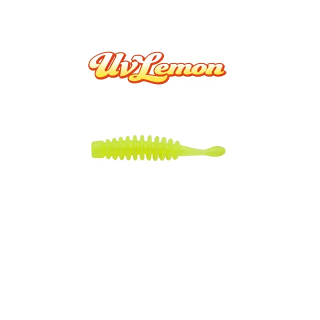 Plankton 30 mm – LRF Silicone Feed (12 τεμάχια) - Τεχνητό Δόλωμα - Uv Lemon