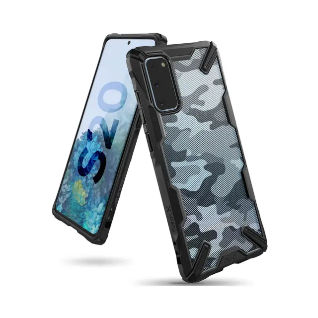 Θήκη Ringke Fusion X Samsung Galaxy S20 / S20 5G Camo Black