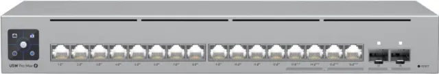 Ubiquiti Managed Switch L3 PoE++ 16Ports (1Gbps) 2Ports SFP (USW-Pro-Max-16-POE)