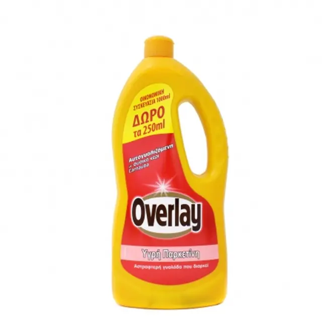 Overlay Υγρή Παρκετίνη 1lt (+250ml ΔΩΡΟ)