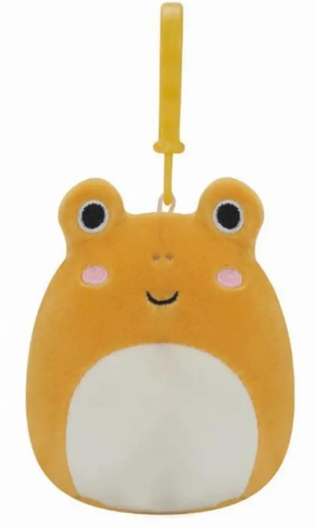 Squishmallow 9cm Μπρελόκ Leigh ο βάτραχος / JWSQ3646 (Squishmallows)