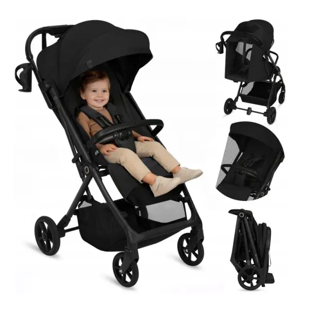 Καρότσι Lionelo Tansi Καρότσι Ταξιδίου έως 22kg Black Onyx