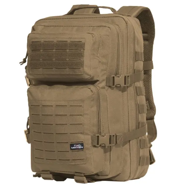 TAC MAVEN Assault Large LC Backpack-Σακίδιο Πλάτης 51 Λίτρων  - 03-Coyote-Καφέ