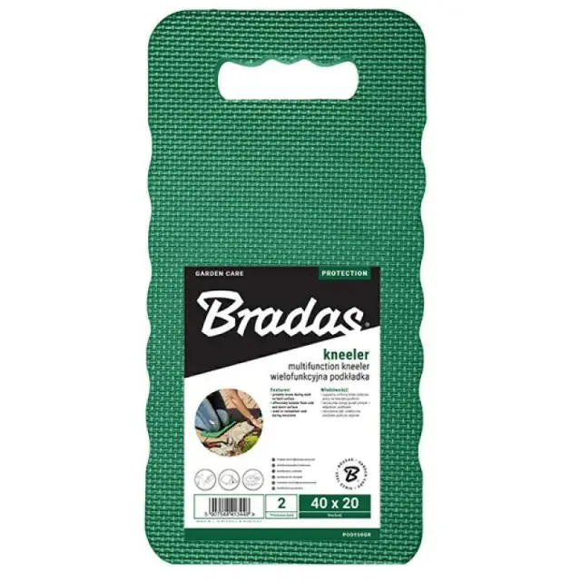 Bradas POD150GR Κάθισμα Κήπου Γονάτων PVC 40x20cm