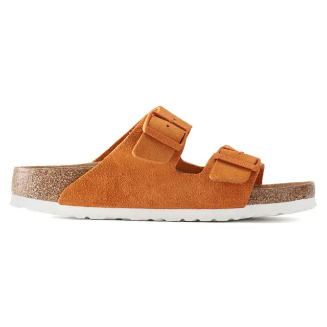 Birkenstock Πέδιλα Γυναικείο δέρμα suede Πορτοκαλί BIR/ARIZONA SOFT 1021396 ORANGE