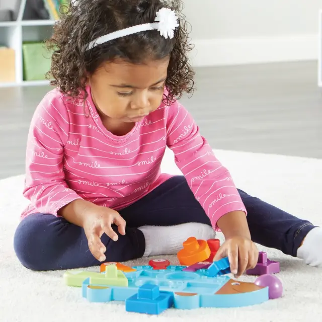 Learning Resources Spike ο Σκαντζόχοιρος Λεπτής Κινητικότητας Puzzle με Σφηνώματα για 18+ μηνών LER 9103 2