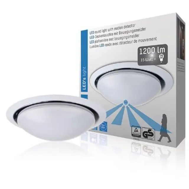 LED Luminaire RONDO 15W 1200Lm ar/s.3000K 800503 SHADA