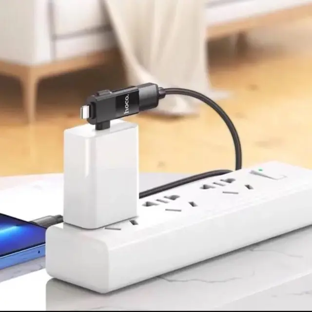 Hoco Ua17 Μετατροπέας Lightning male σε USB-C male 1τμχ 2