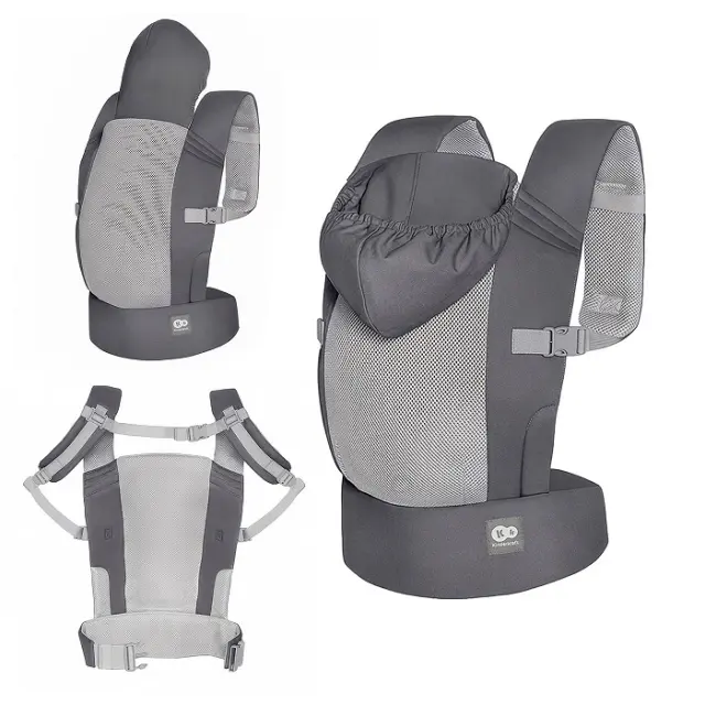 Kinderkraft Carry Bee Εργονομικός Μάρσιπος 2in1 Grey