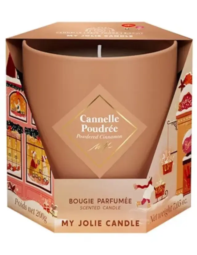 My Jolie Candle Cannelle Poudre Gold Bracelet Χριστουγιεννιάτικο κερί με κόσμημα Βραχιόλι έκπληξη