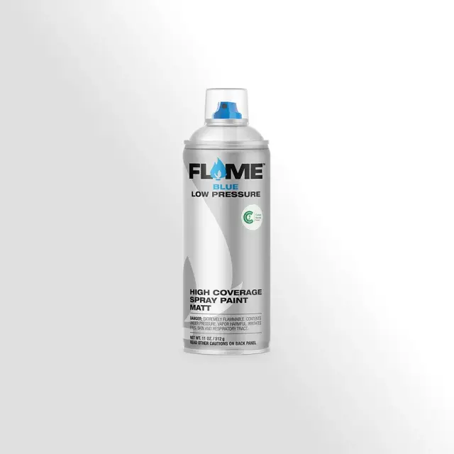 Flame Blue Transparent Spray Paint 400ml FB-3000 Transparent White