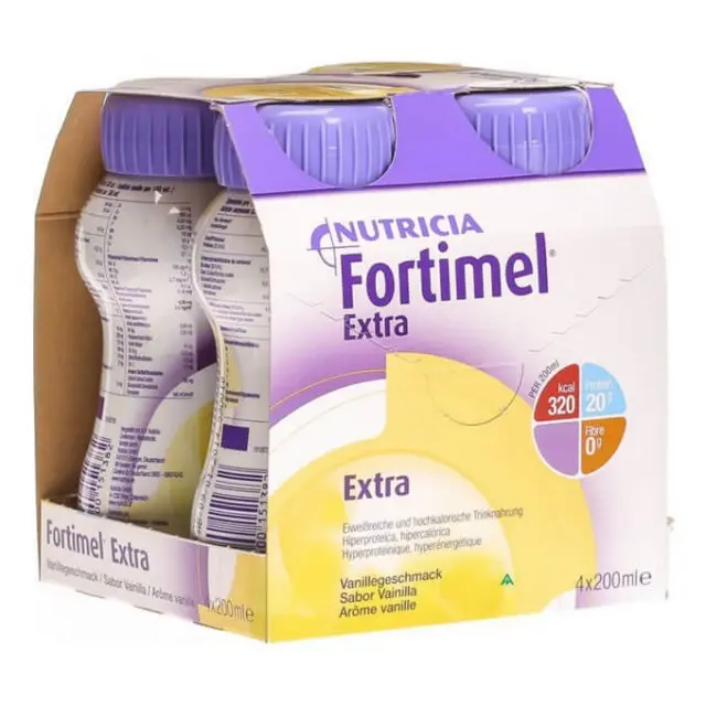 Nutricia Fortimel Extra Βανίλια 4x200ml
