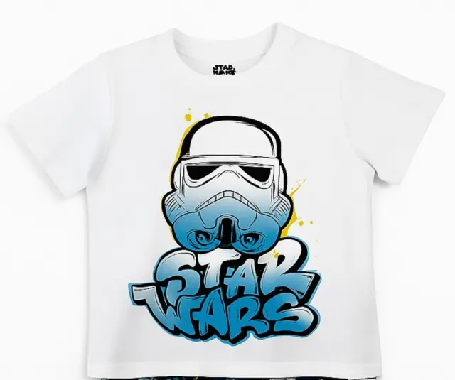 Πιτζάμα Καλοκαιρινή Star Wars Black 80102110006 - 6-7 Y (122cm) 2