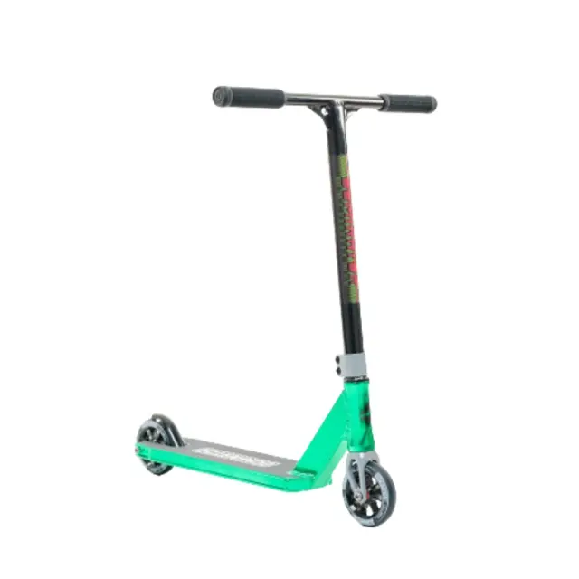 Dominator Mini Team Edition Complete Scooter - Green Chrome Freestyle Πατίνι