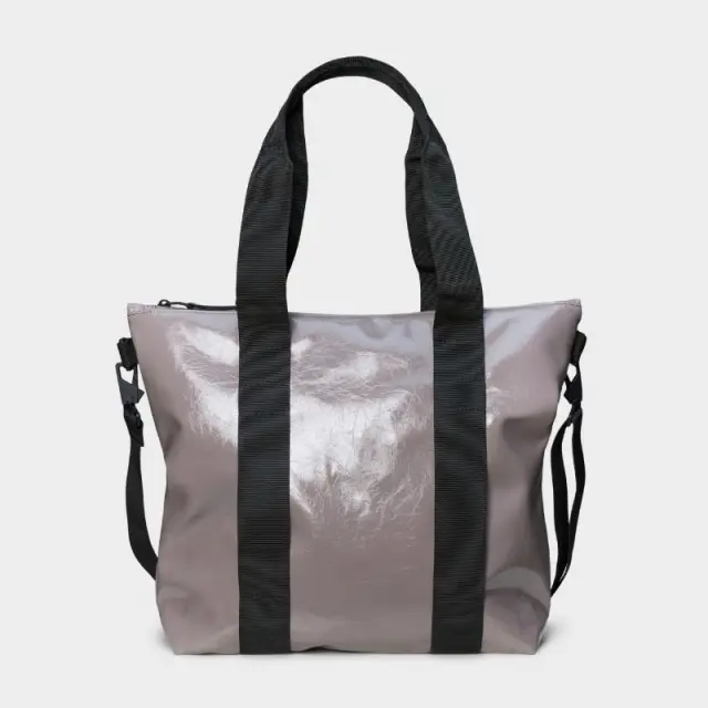 Τσάντα Χειρός Rains Tote Bag Mini W3 14160-194 Cinder Glaze Σομόν - ONESIZE