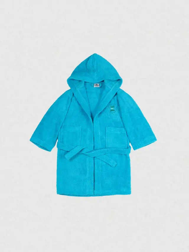 Μπουρνούζι Παιδικό Eco Turquoise Ηλικία 10-12 Sunshine
