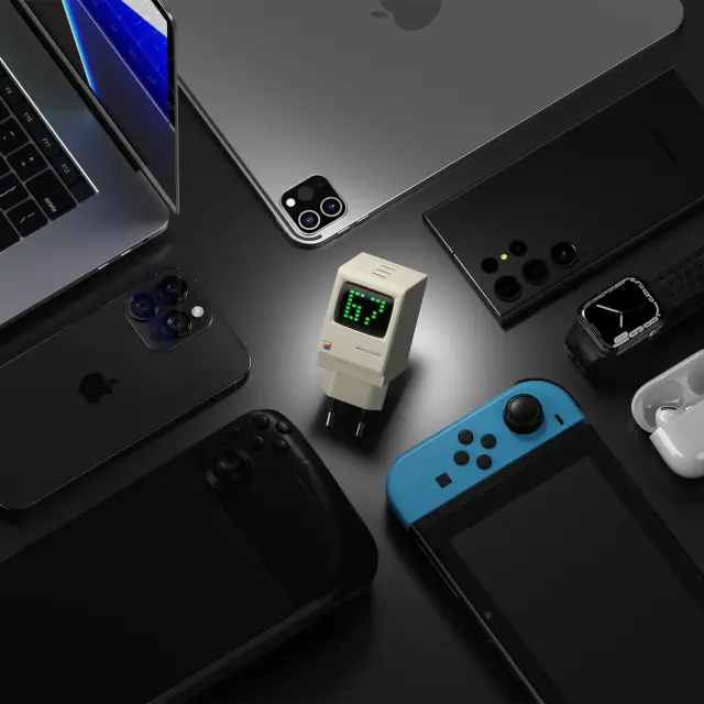 Sharge Retro 67 Αντάπτορας Φόρτισης με 3 Θύρες USB-C 2
