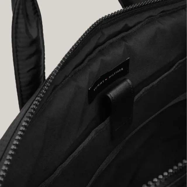 Tommy Hilfiger - Ανδρικός Χαρτοφύλακας Monotype Laptop Bag AM0AM12482-BDS Μαύρο 3