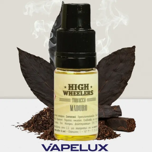 High Wheelers Tobacco Maduro 10ml 6mg