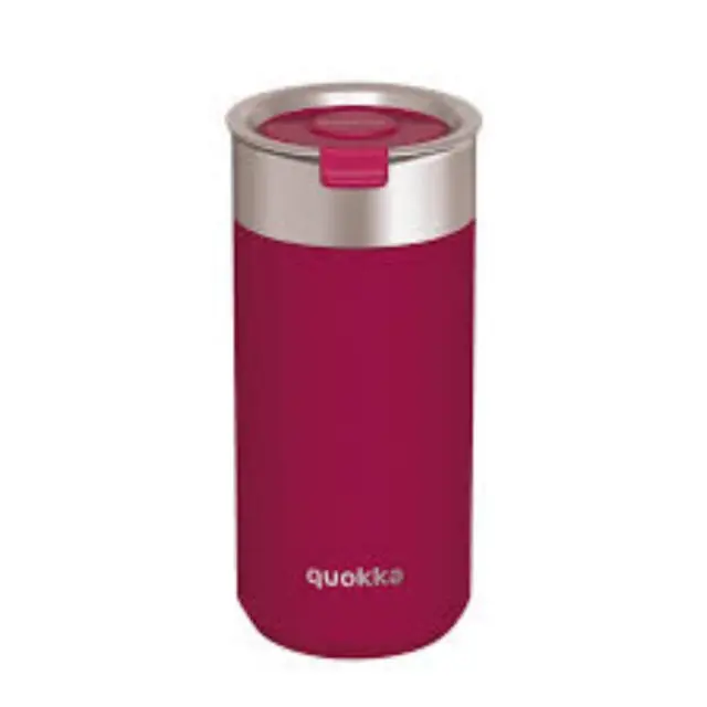 Quokka Ποτήρι Θερμός Ανοξείδωτο BPA Free 400ml Maroon -40076