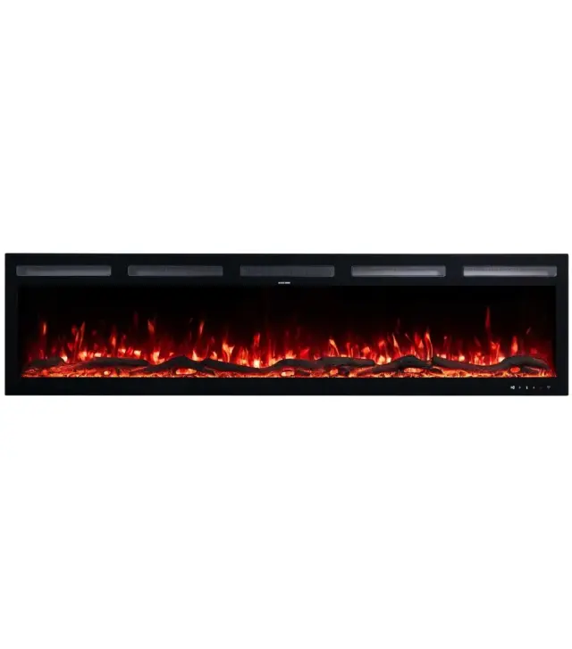 Ηλεκτρικό Τζάκι Επιτοίχιο και Ένθετο Smart SUPERIOR - 72 L.E.D 1600W - Hitense