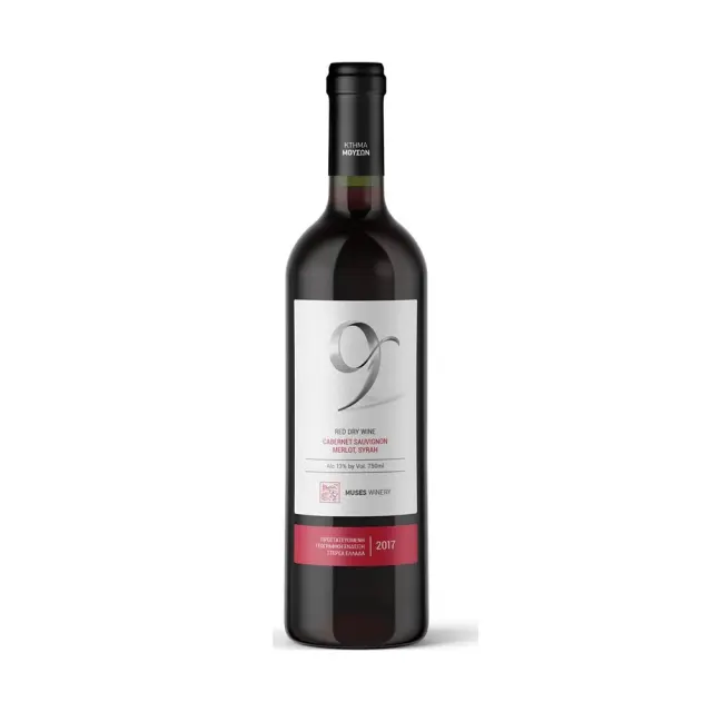ΚΤΗΜΑ ΜΟΥΣΩΝ 9 ΕΡΥΘΡΟΣ 750ml
