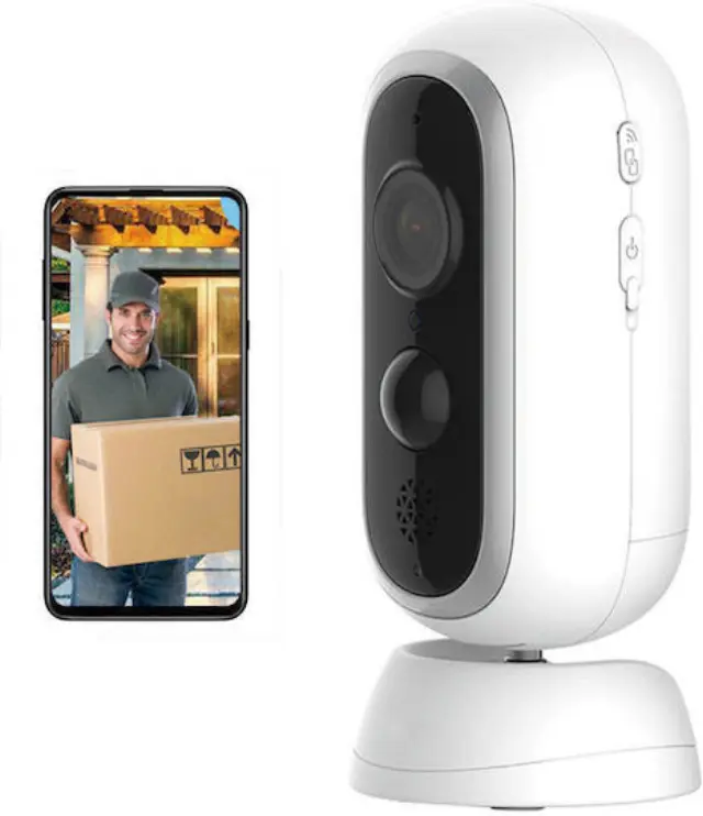 IP Κάμερα Παρακολούθησης Wi-Fi 1080p Αδιάβροχη Μπαταρίας με Αμφίδρομη Επικοινωνία 801RTC