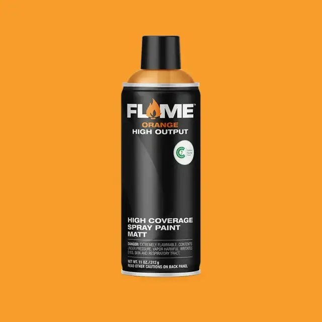 Flame Orange Spray Paint 400ml FO-113 Curry