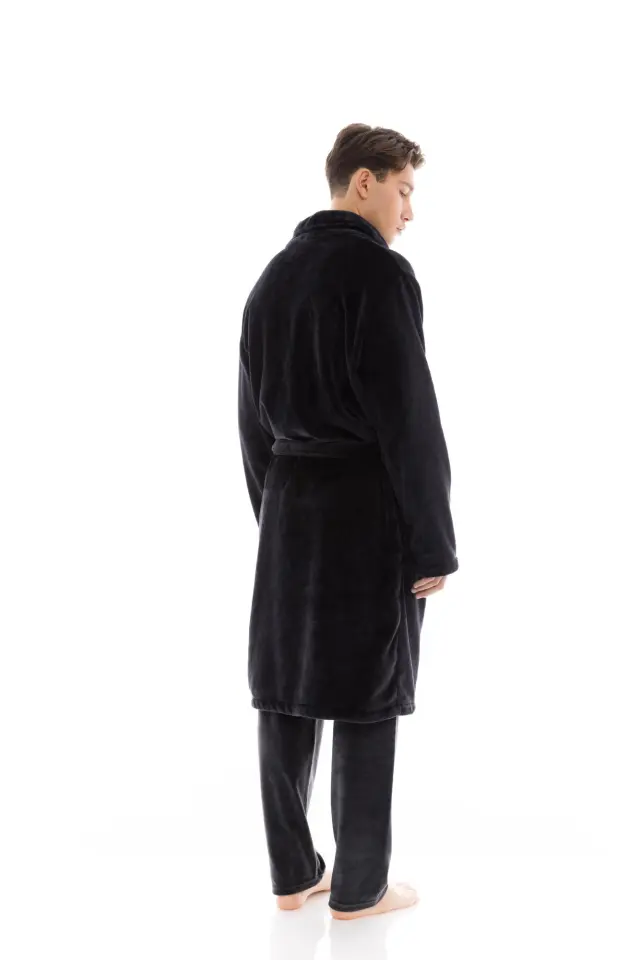 WN-M102_1 - Black - ROBE SOFT LONG - XXL 3