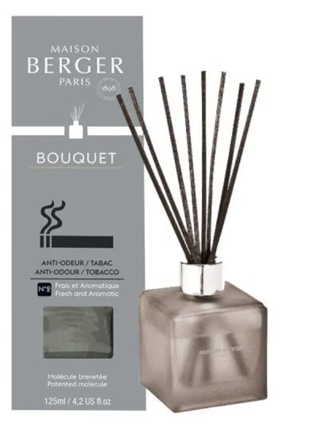 Maison Berger Paris Bouquet Diffuser Διαχύτης Αρώματος Anti-odeur Tabac κατά των οσμών του τσιγάρου 125 ml 2