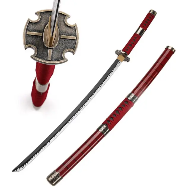 Ρέπλικα σπαθιού Roronoa Zoro Sandai Kitetsu One Piece Katana Replica 103 cm -S5019 2