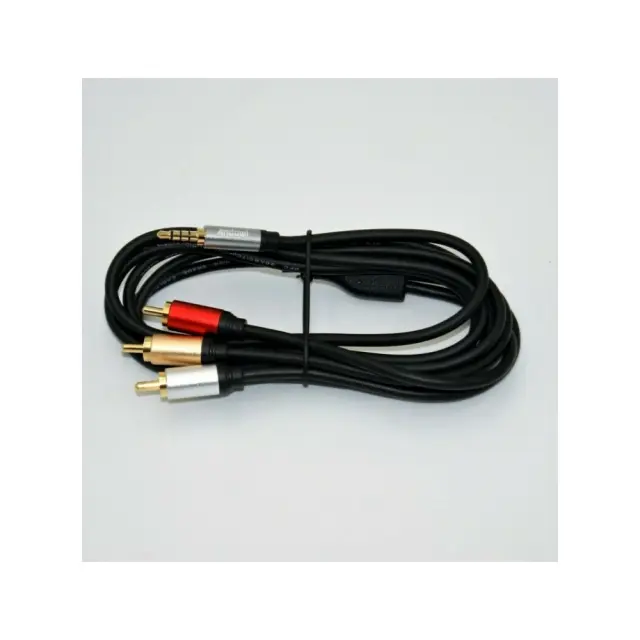ΚΑΛΩΔΙΟ ΗΧΟΥ ΣΤΕΡΕΟ 1.8m 3RCA ΣΕ 3RCA ANDOWL QY-AV01 2