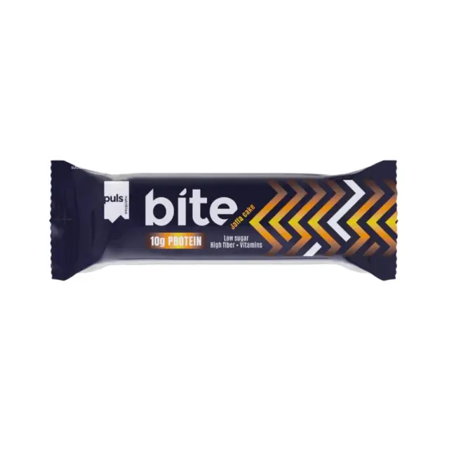 Πρωτεϊνική Μπάρα με Γεύση Jaffa Cake Bite+ – Puls Nutrition – 35g 6430056599052