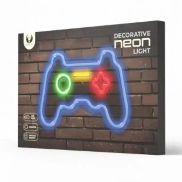 Neon Plexi Forever Light FPNE03X GAMEPAD (USB, On/Off & Dimmer) Πολύχρωμο N68168 3