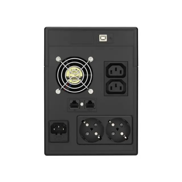 Power Walker UPS VI 2000 LCD Schuko 2000VA 1200W Black 2