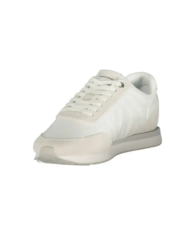 Calvin Klein - Ανδρικά Sneakers Ck Retro Runner Ess Mix Mat YM0YM01361-0K4 Εκρού 3