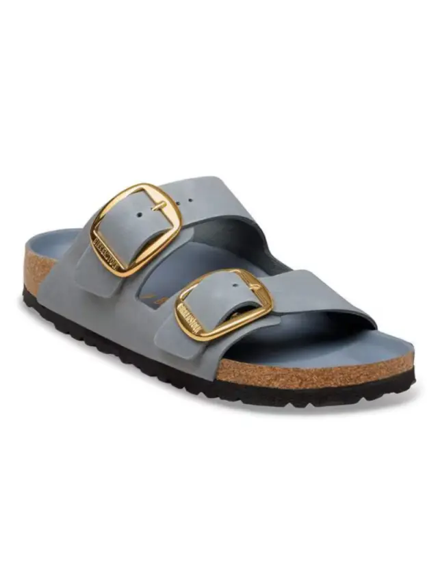 Birkenstock Πέδιλα Γυναικείο δέρμα Oiled Μπλέ BIR/ARIZONA BIG BUCKLE 1032071BASALT - 38 2