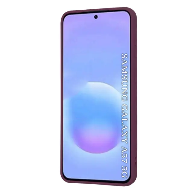 Techsuit® SoftFlex Θήκη για Galaxy A57/A37- Plum Red 2