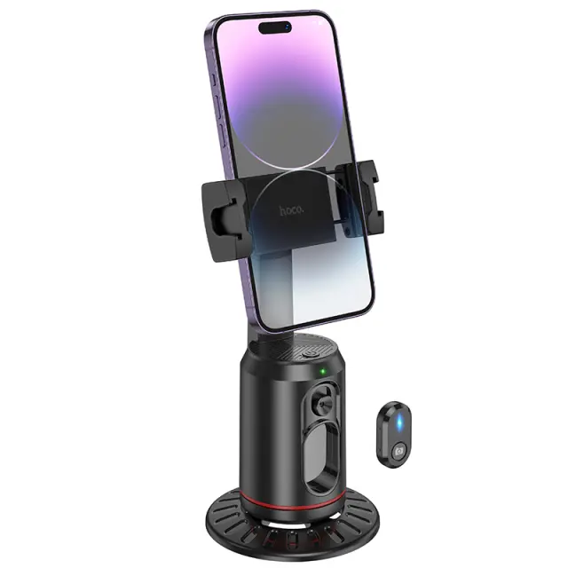Selfie Stick Hoco K23 Lotus 4.5"-7.0" 1200mAh με Τηλεχειριστήριο Μαύρο 3