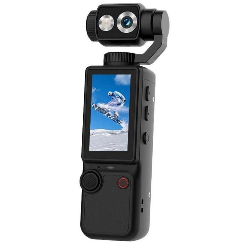 Kalobee Pocket 3 Pro Action Camera 4K Ultra HD με Οθόνη Μαύρη