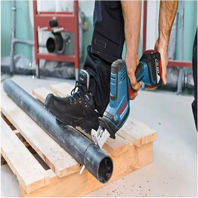 Σπαθοσέγα Μπαταρίας Bosch Professional 18V GSA 18V-LI C με 3 Λάμες σε Βαλίτσα L-BOXX 136 (Χωρίς Μπαταρία & Φορτιστή) 2