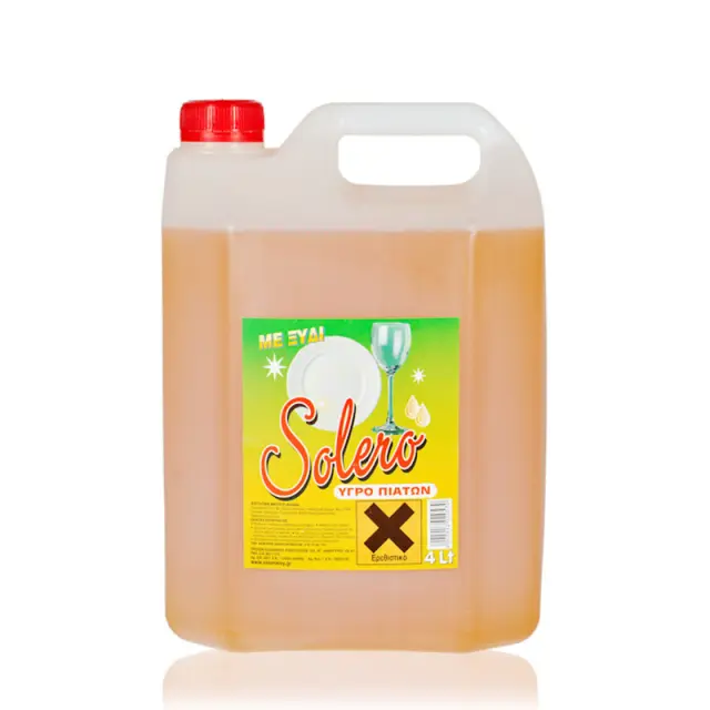 Υγρό Πιάτων Solero Primo Ξύδι 4lt 2