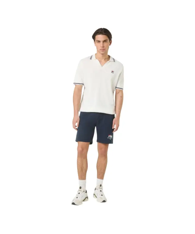 Fila - Ανδρικό Αθλητικό Σορτς Lusciano FAU0230-50004 Μπλε 3