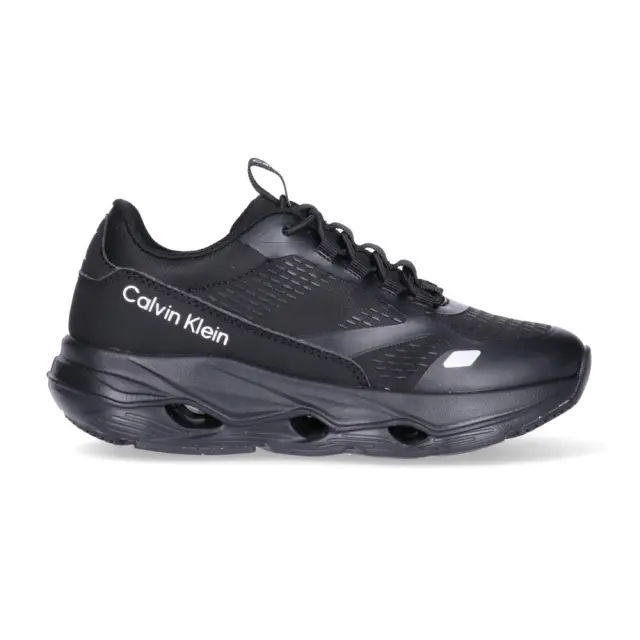 Παιδικά Sneakers Calvin Klein Κορίτσι V3X9-83487-1861A999 Μαύρα Μαύρο - 35