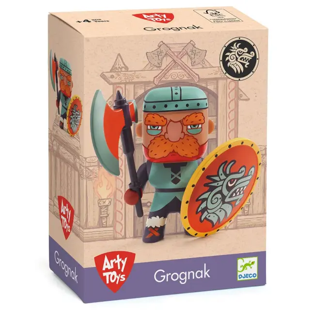 Djeco Arty Toys Φιγούρα Πειρατή 'Grognak' 3