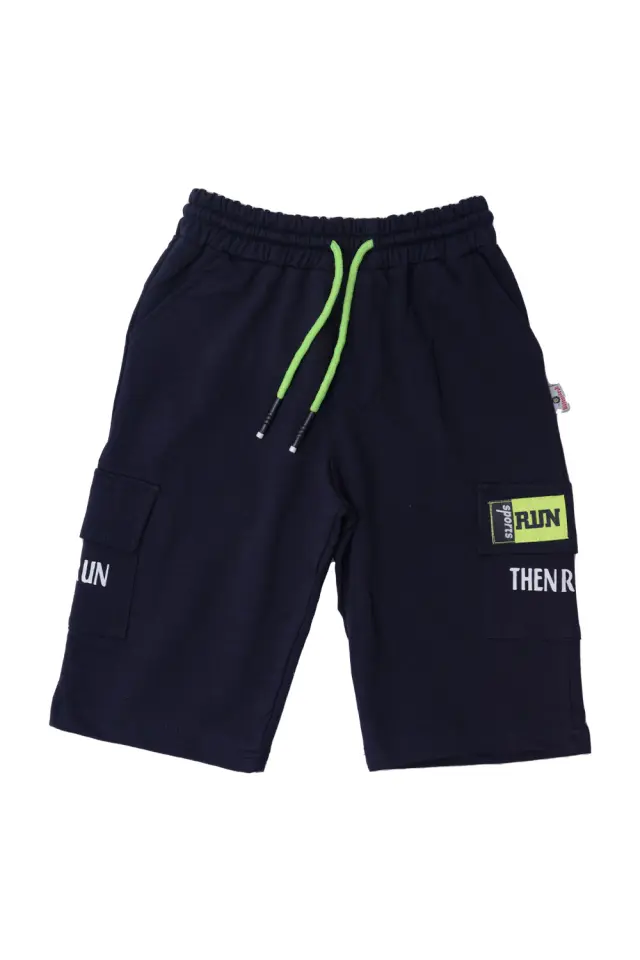 Shorts Kid Then Run Μπλε Σκούρο