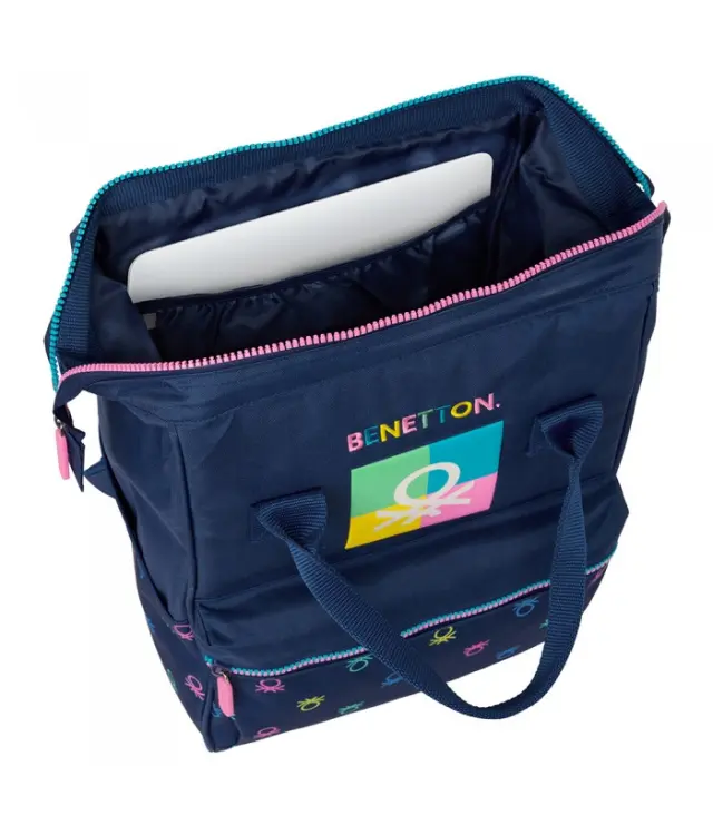 Σακίδιο πλάτης Με Θηκη για Laptop 13" Cool (27x4x19) Benetton 2