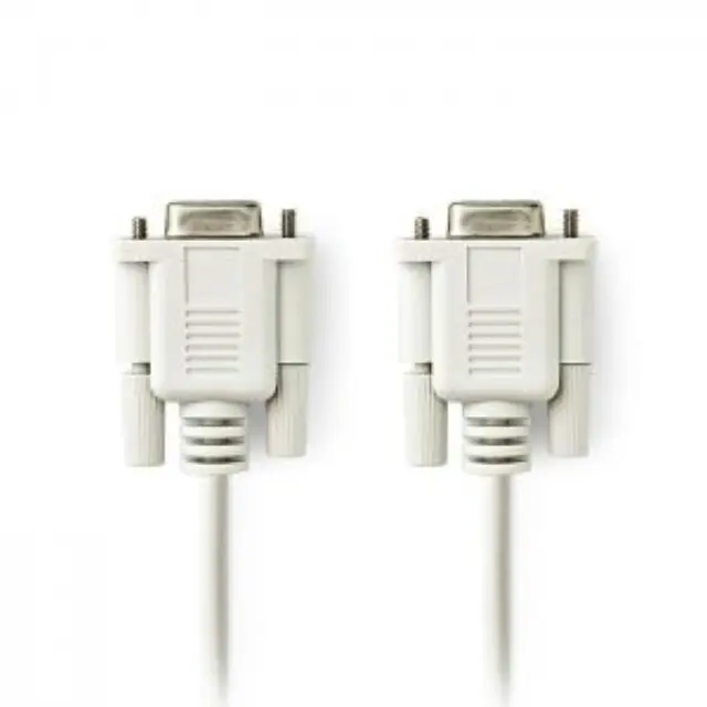 Καλώδιο Null Modem, D-Sub 9 pin θηλ. - D-Sub 9 pin θηλ., 2.00m. 2