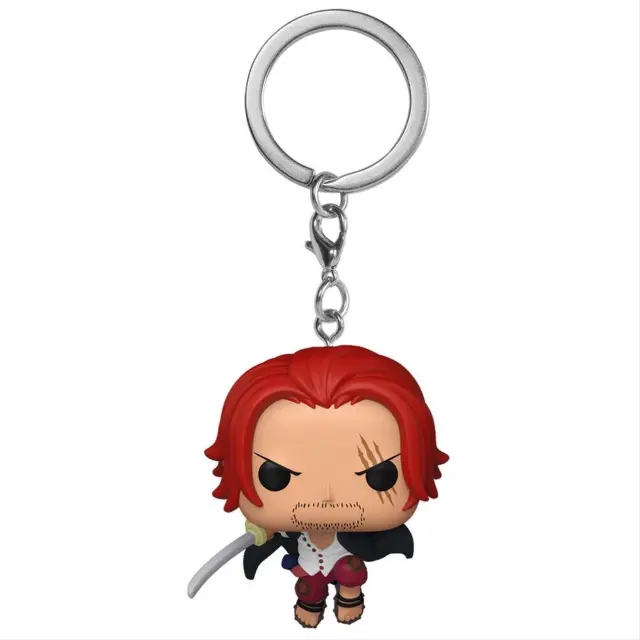 Φιγούρα μπρελόκ Funko Pocket Pop!: One Piece - Shanks #Vinyl Figure Keychain 3