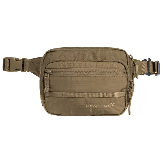Pentagon Protean Pouch 1.2lt-Tσαντάκι Mέσης 1.2 Λίτρων - 03-Coyote-Καφέ